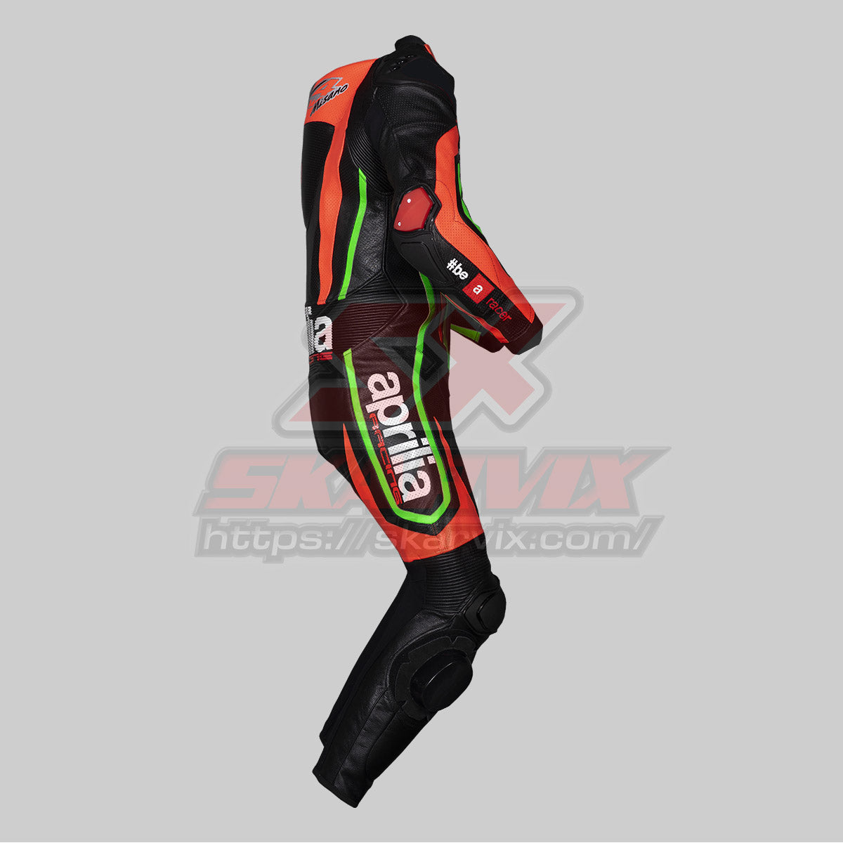 Aprilia RSV4 Italian Black Race Suit