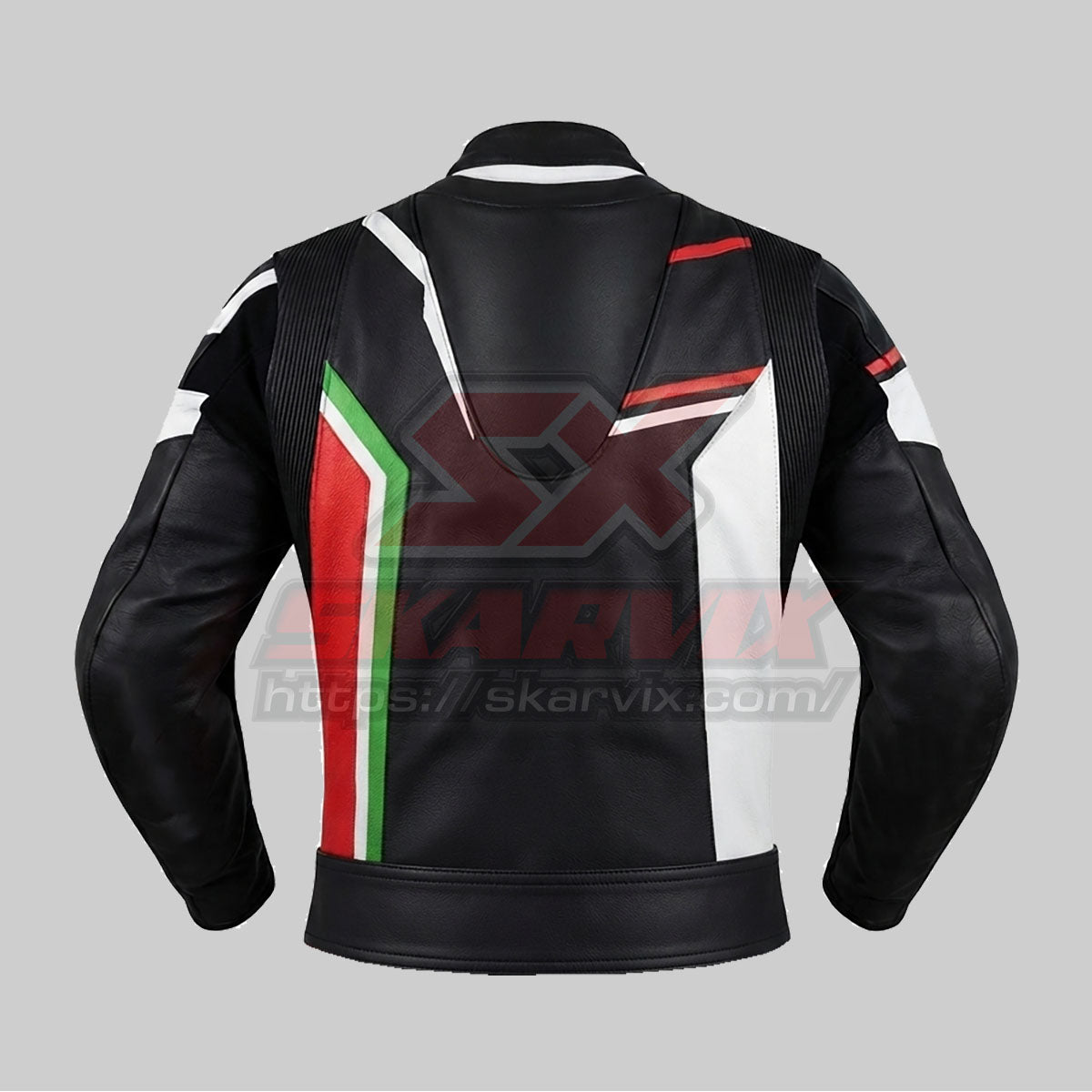 Aprilia TriColor Leather Race Jacket