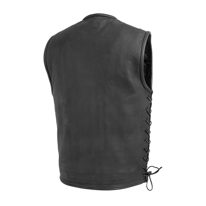 Cattex Men's Motorcycle Leather Vest