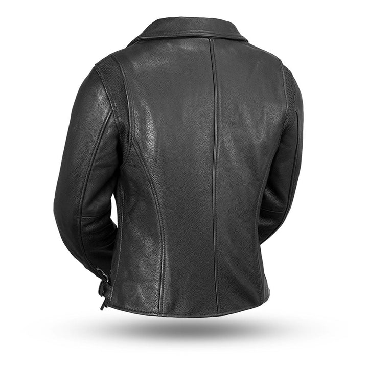 Diana Women's Motorcycle Leather Jacket