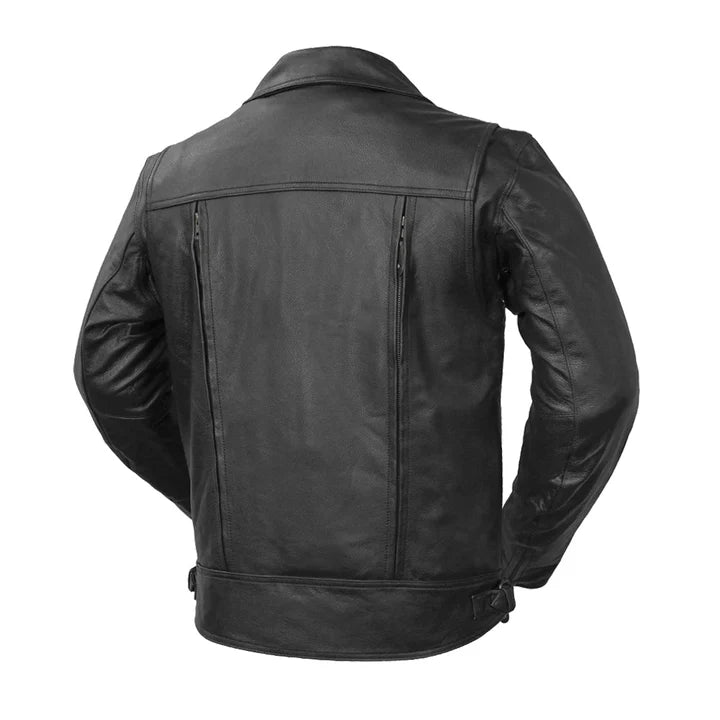 Digger Men's Motorcycle Leather Jacket