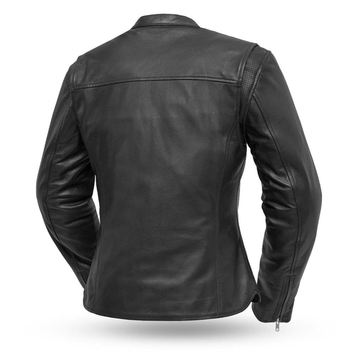 Doria Women's Motorcycle Leather Jacket