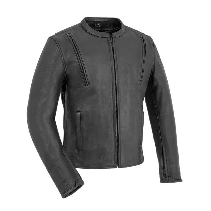 Flexy Men's Motorcycle Leather Jacket