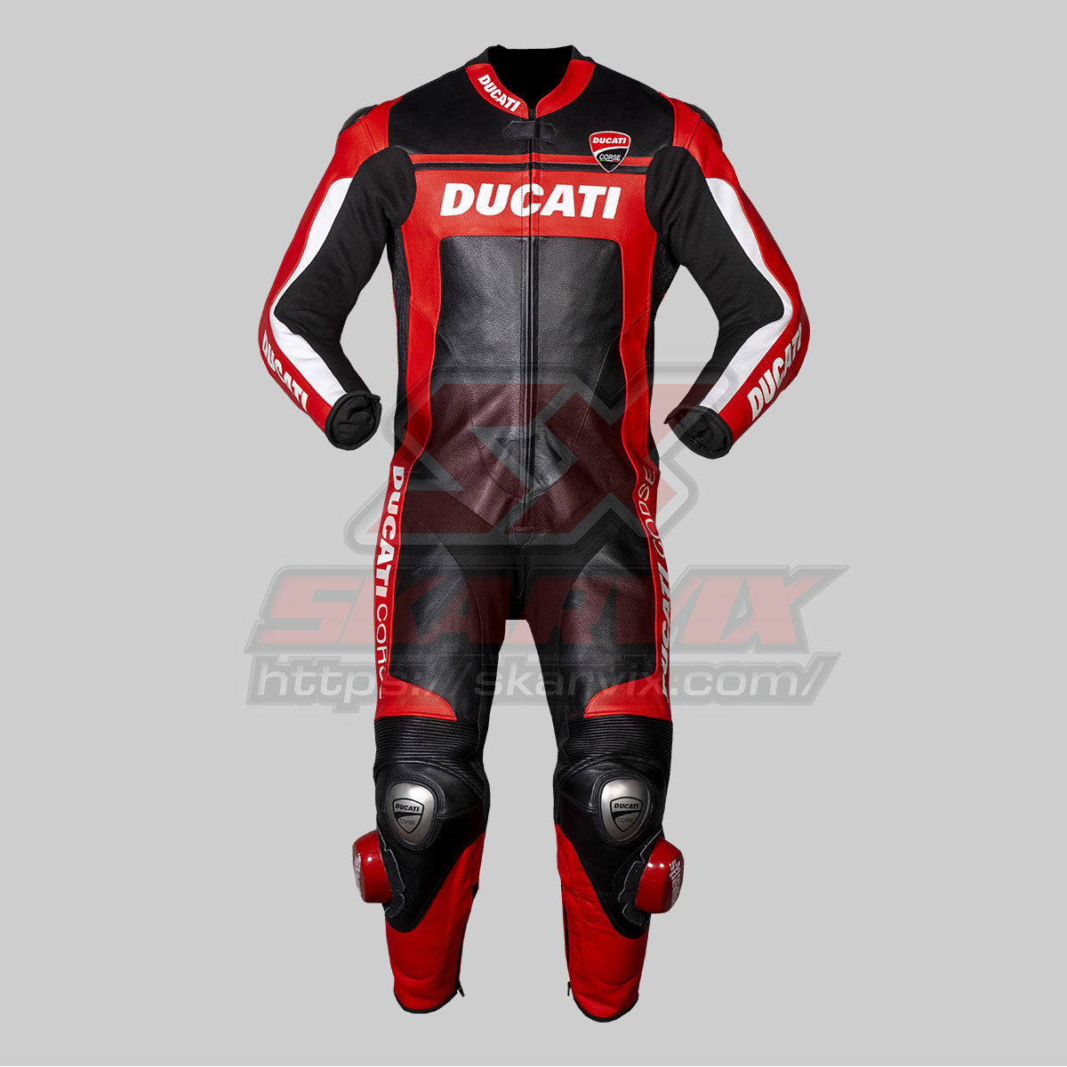 Ducati Black Leather Race Suit