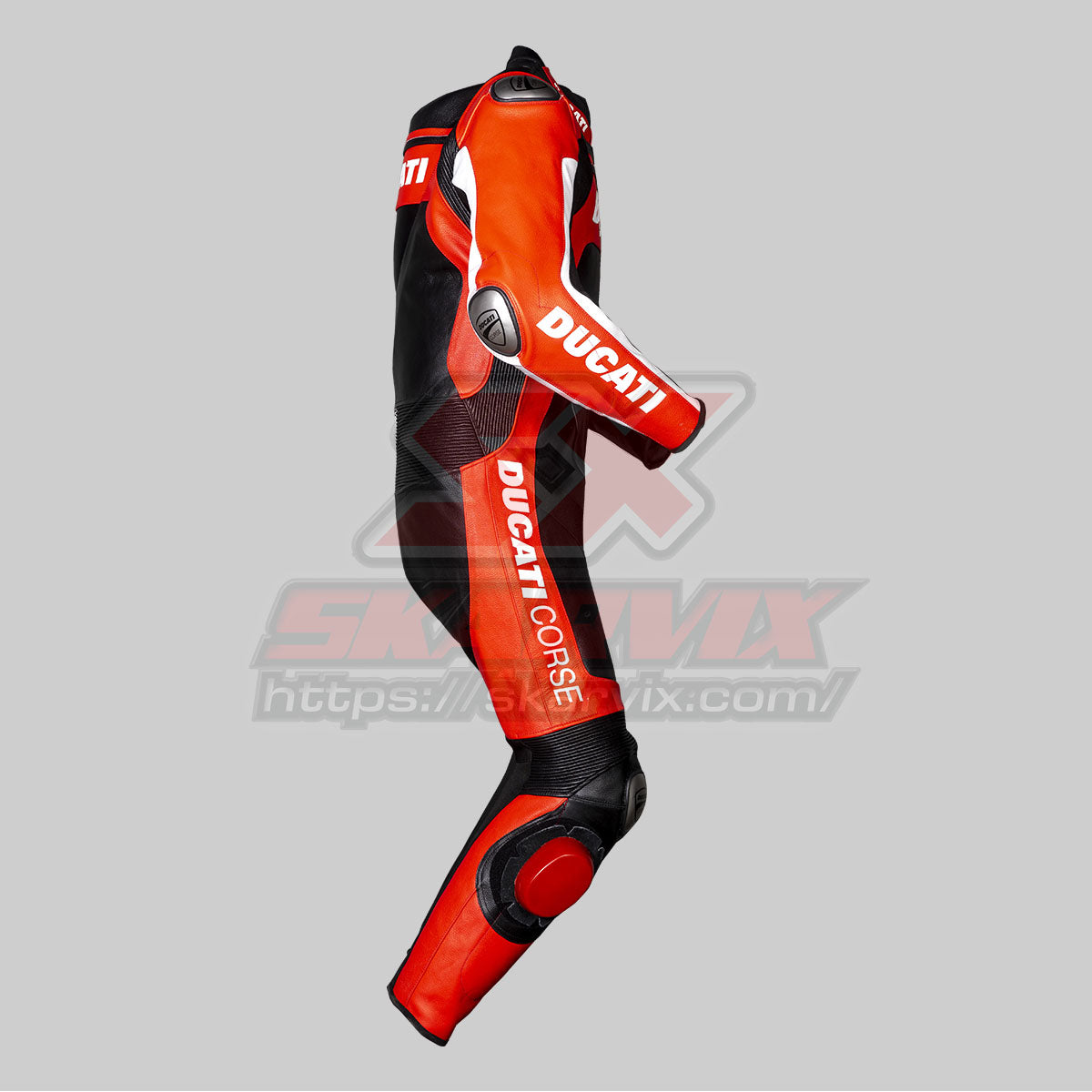 Ducati Black Leather Race Suit