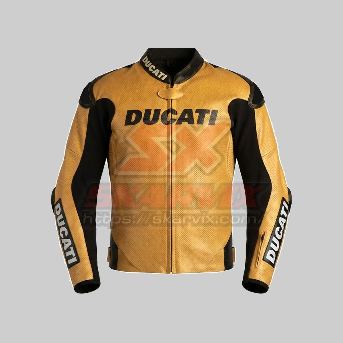 Ducati Golden Leather Race Jacket