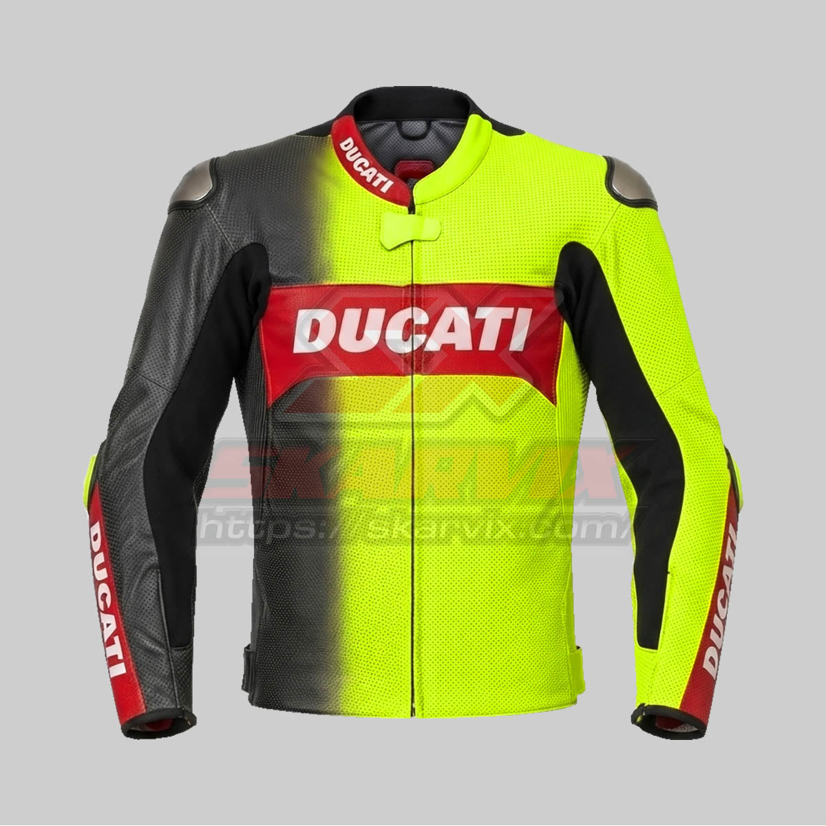 Ducati Shaded Leather Race Jacket
