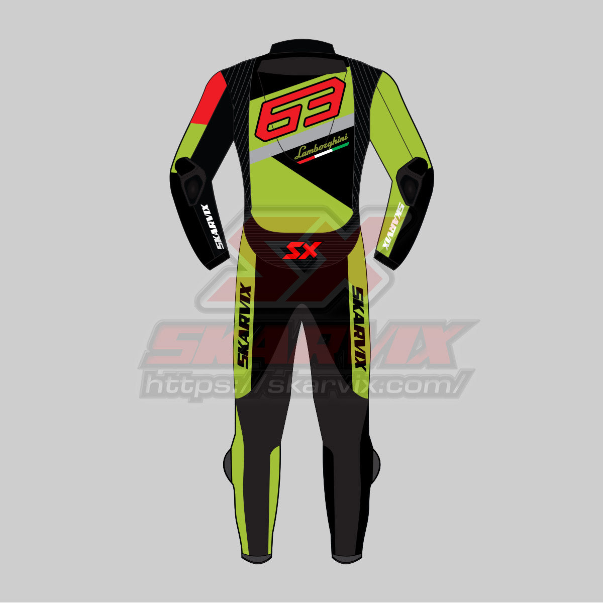 Ducati Lamborghini Leather Race Suit