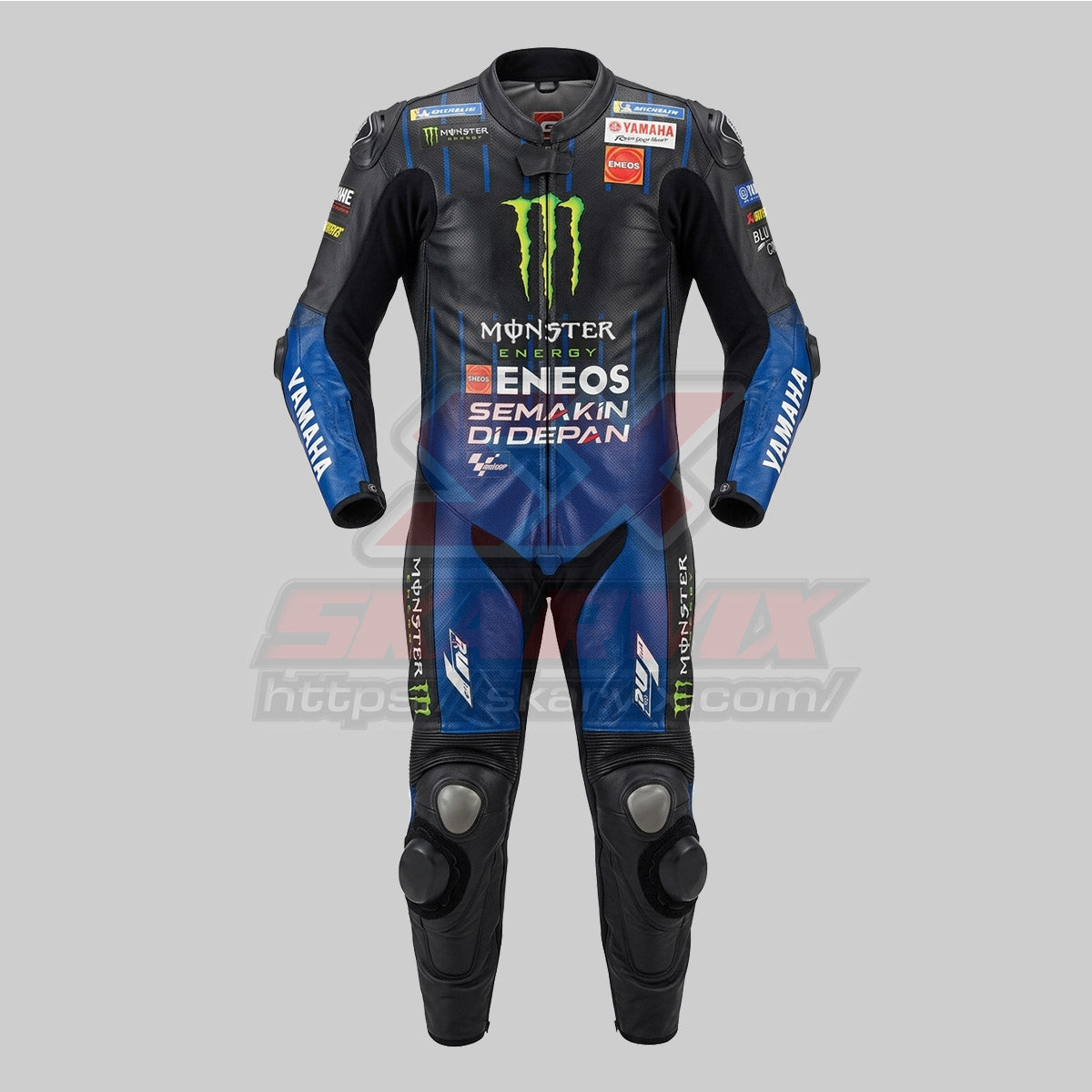 Fabio Monster Energy Leather Race Suit