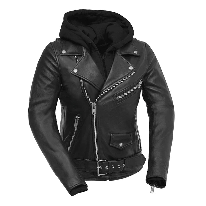 Floppy Women's Motorcycle Leather Jacket