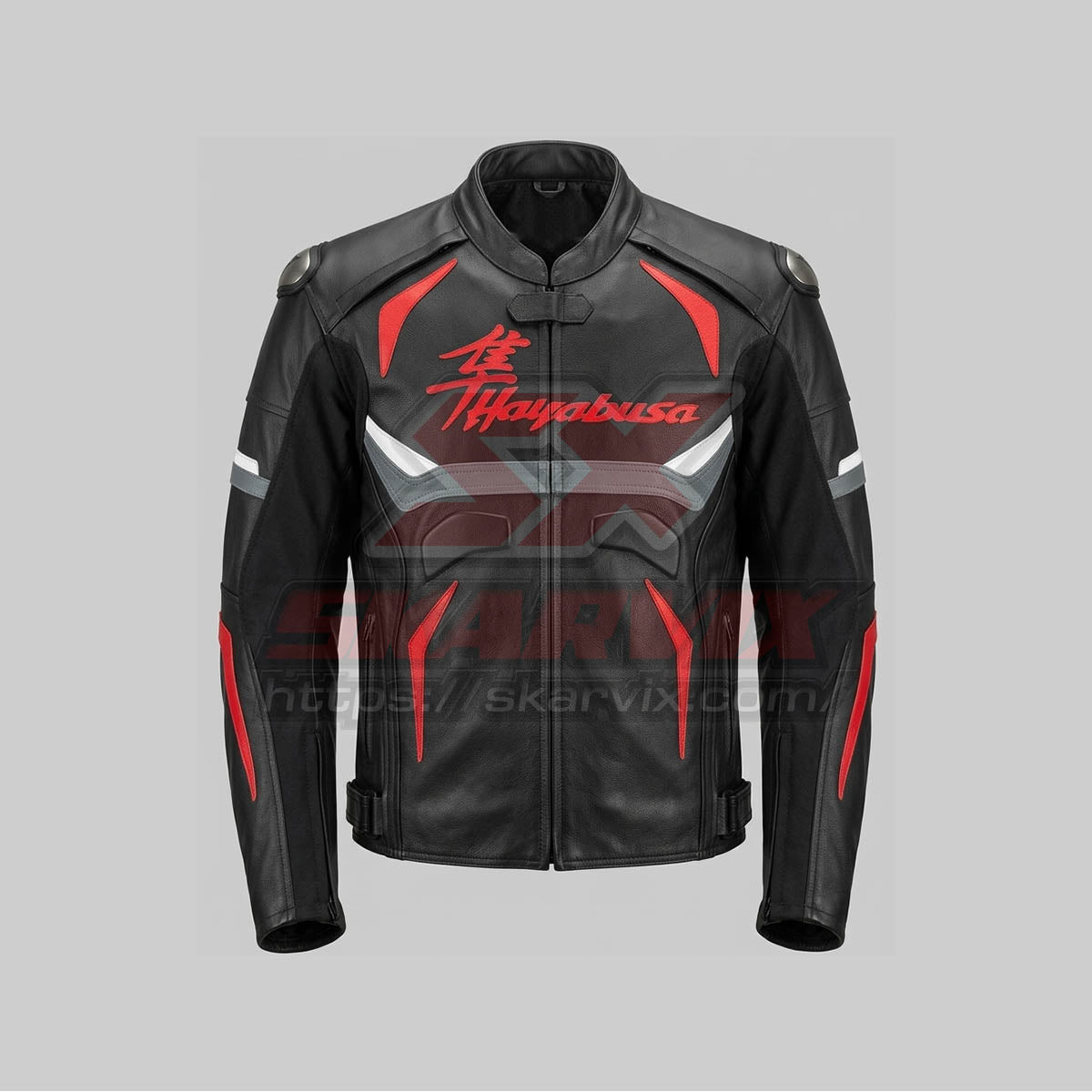 Hayabusa Motorcycle Leather Jacket