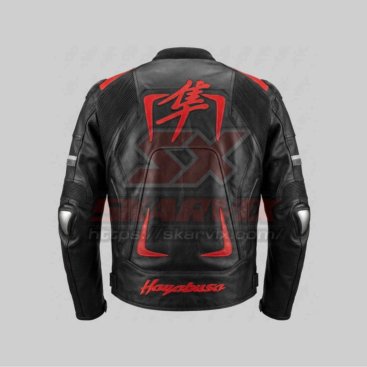 Hayabusa Motorcycle Leather Jacket