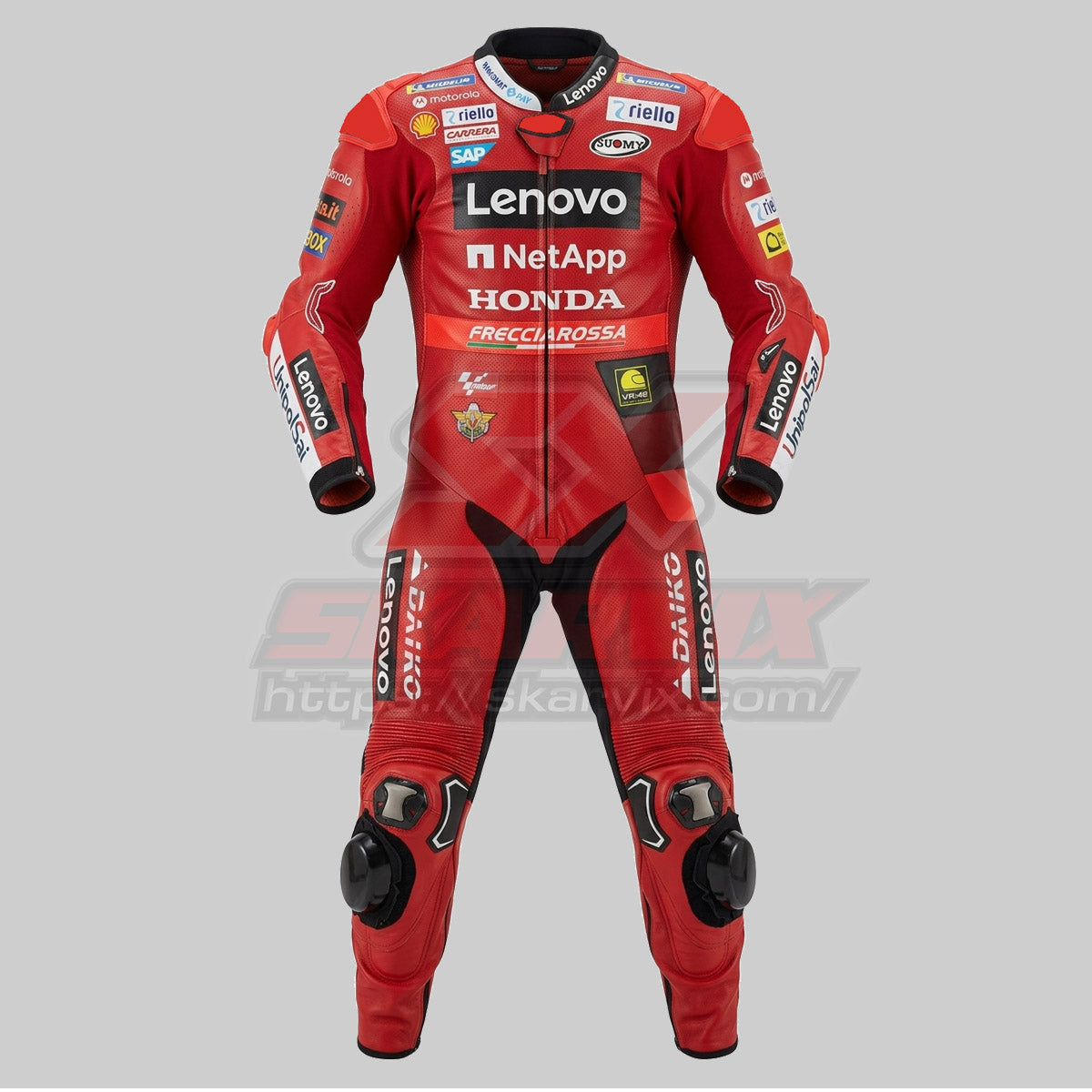Honda Lenovo Leather Race Suit