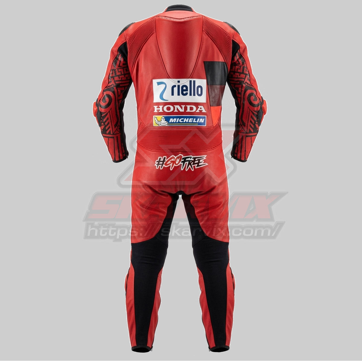 Honda Lenovo Leather Race Suit