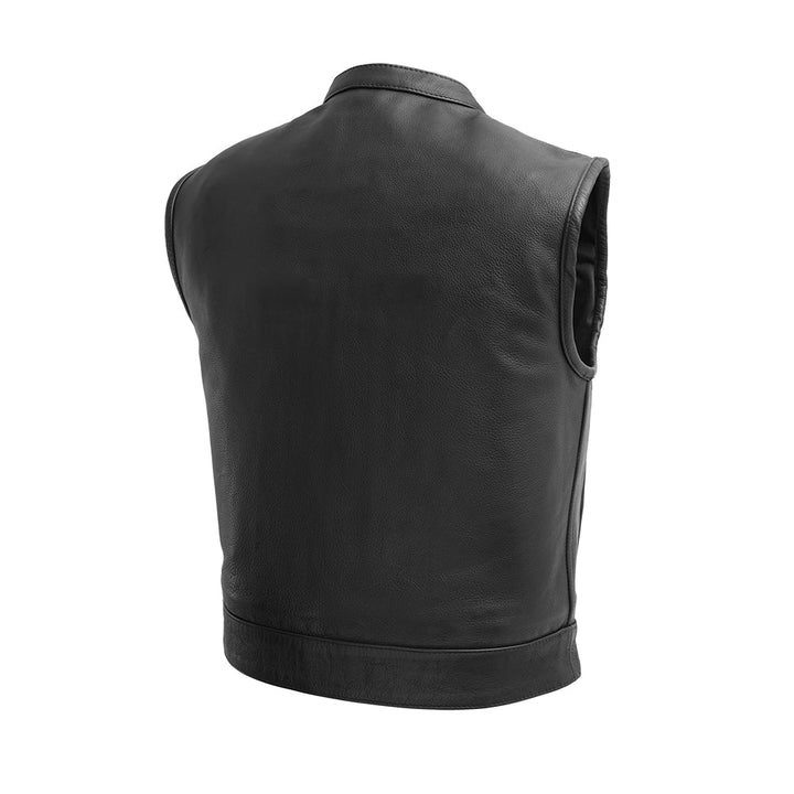 Hosiltex Men's Motorcycle Leather Vest