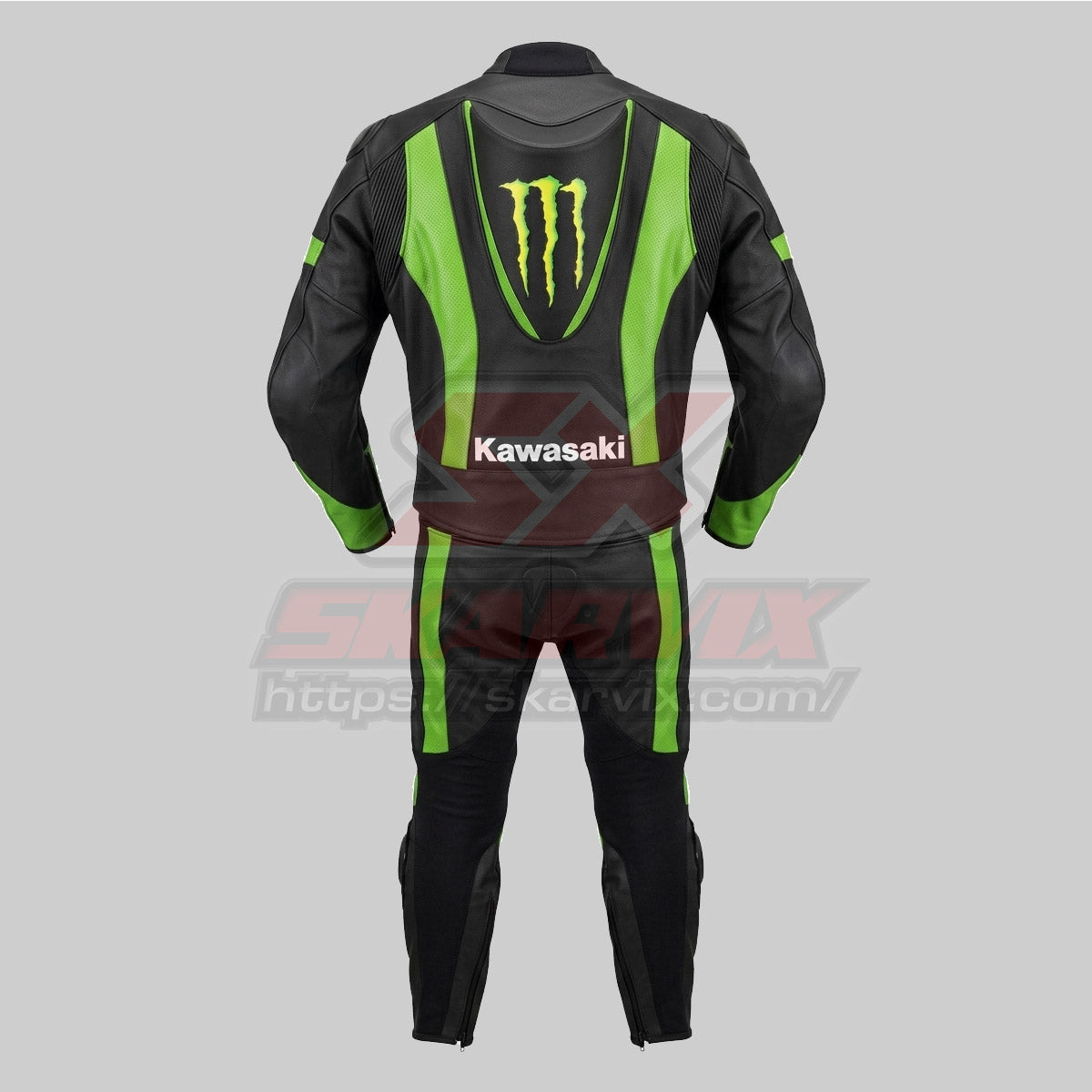 Kawasaki Monster Energy Leather Suit