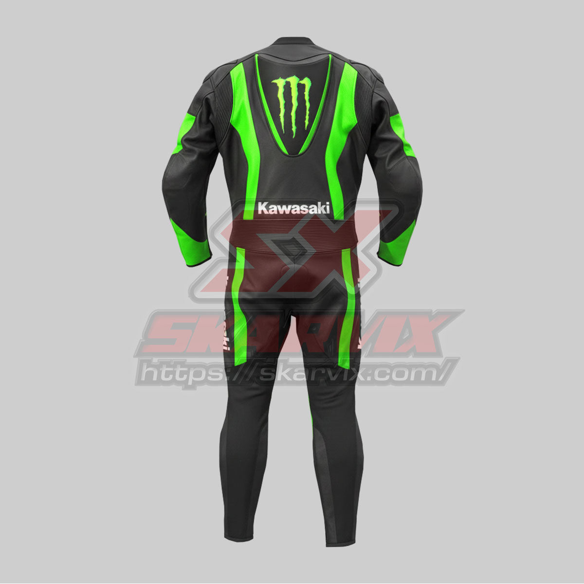 Kawasaki Motorcycle Leather Race Suit