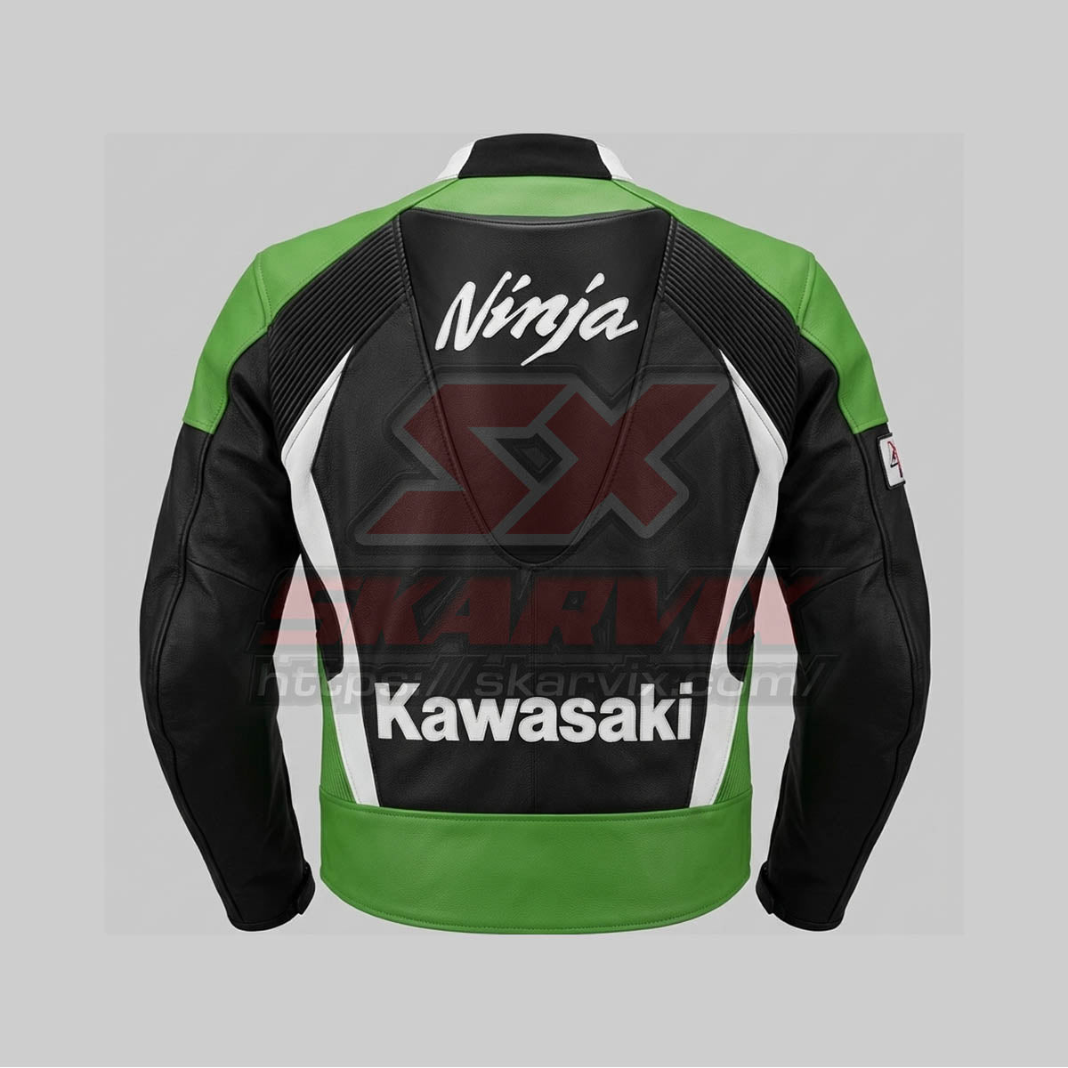 Kawasaki Ninja Leather Motorcycle Jacket