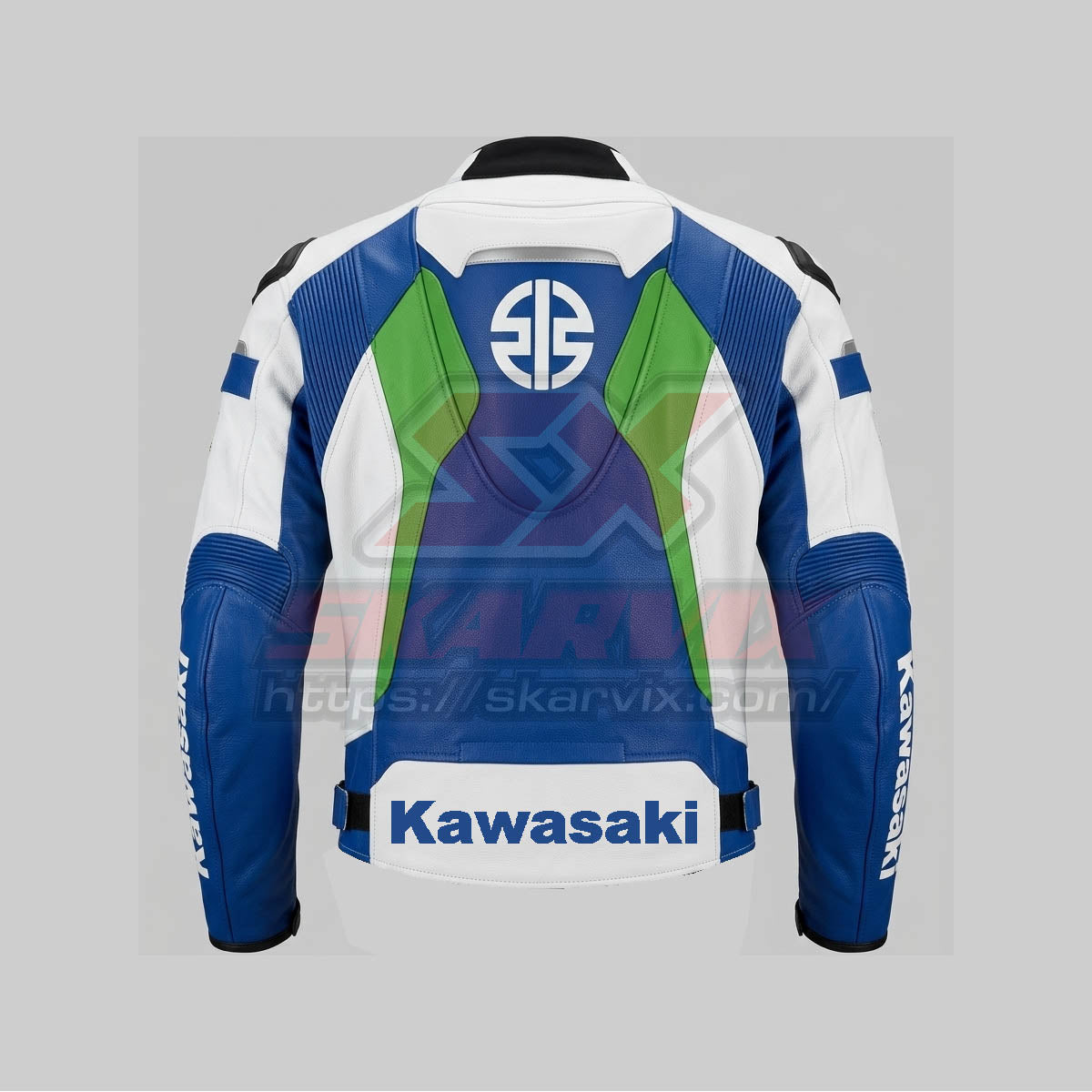 Kawasaki Ninja Motorcycle Leather Jacket