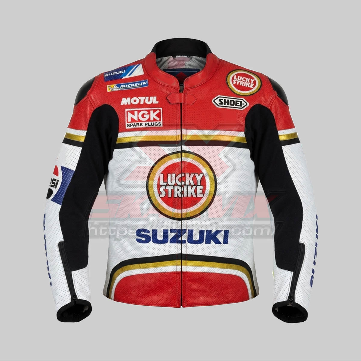 Lucky Strike Leather Race Jacket