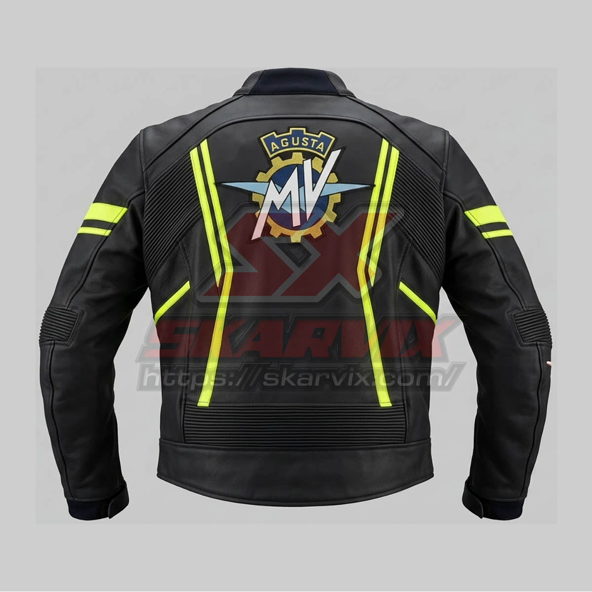 MV Agusta Leather Motorcycle Jacket