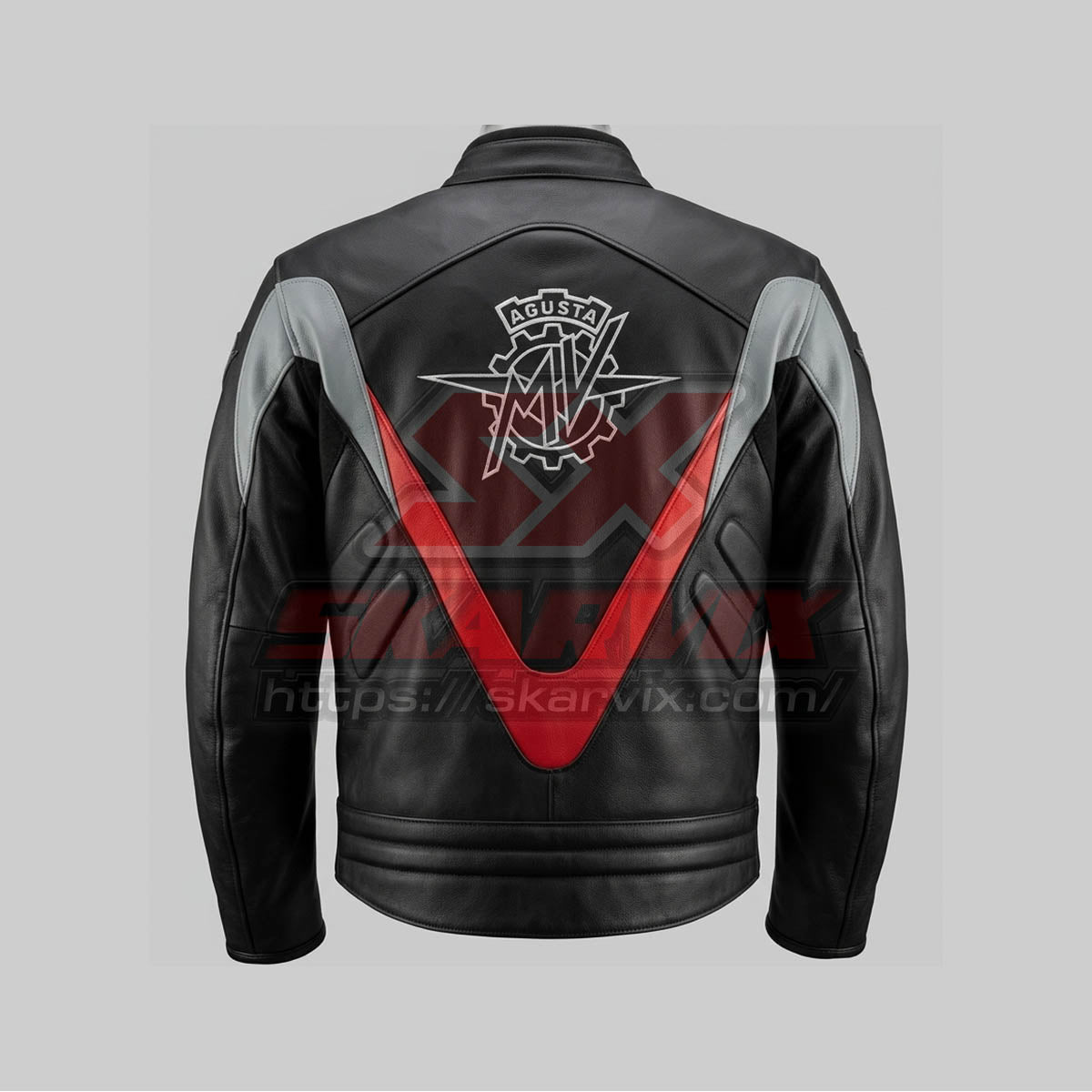 MV Agusta Motorcycle Leather Jacket
