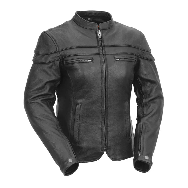 Meltox Women's Motorcycle Leather Jacket