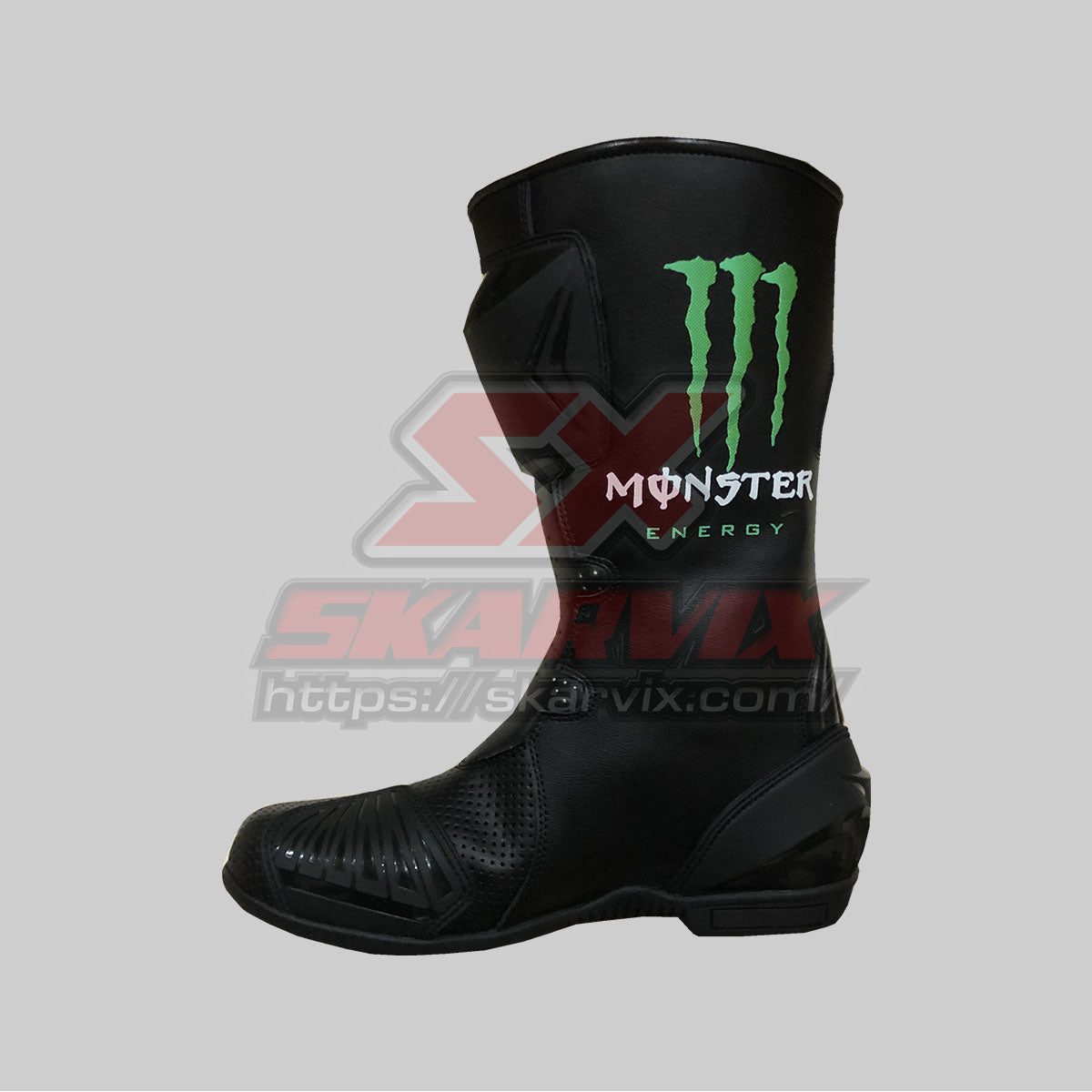 Monster Energy Leather Race Boots