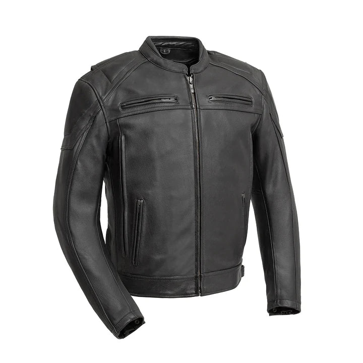 Raiders Men's Motorcycle Leather Jacket