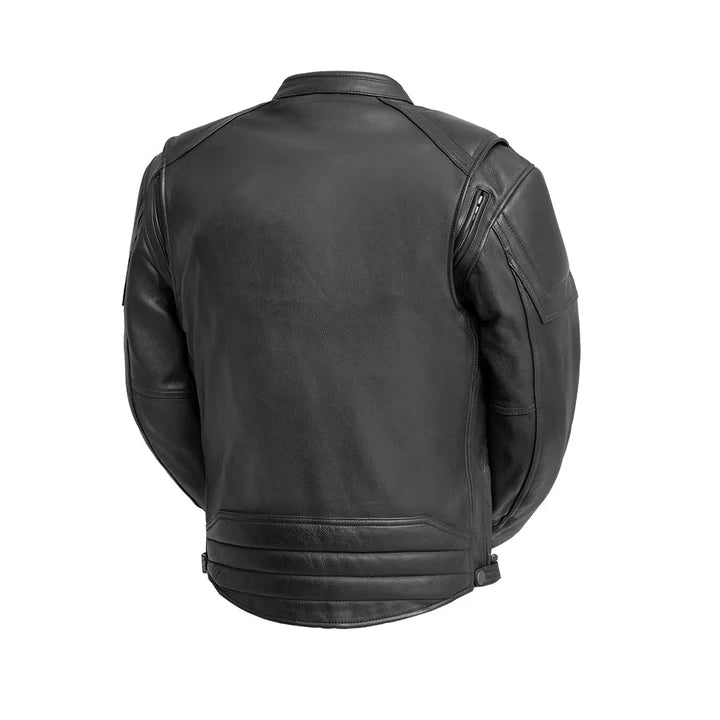 Raiders Men's Motorcycle Leather Jacket