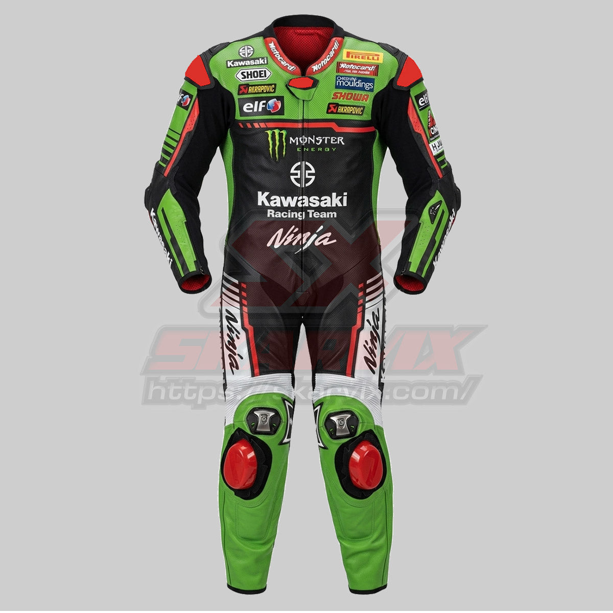 Rea 2022 Kawasaki Leather Race Suit