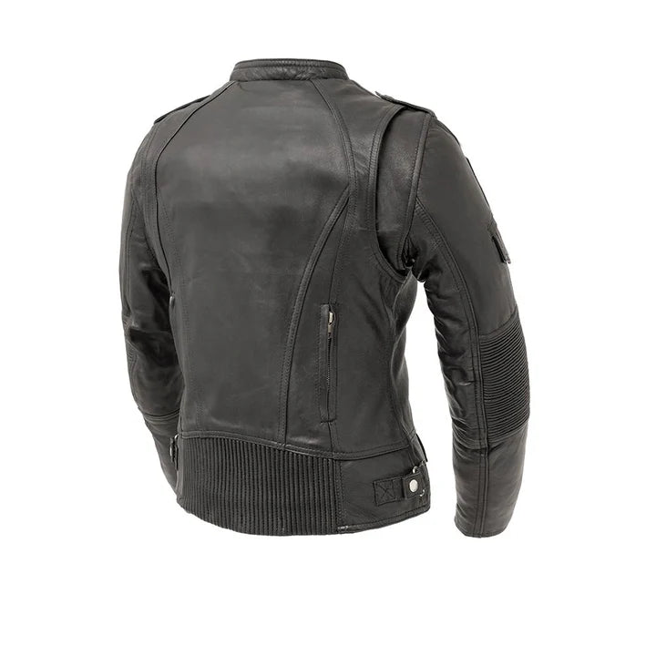 Reblox Women's Motorcycle Leather Jacket