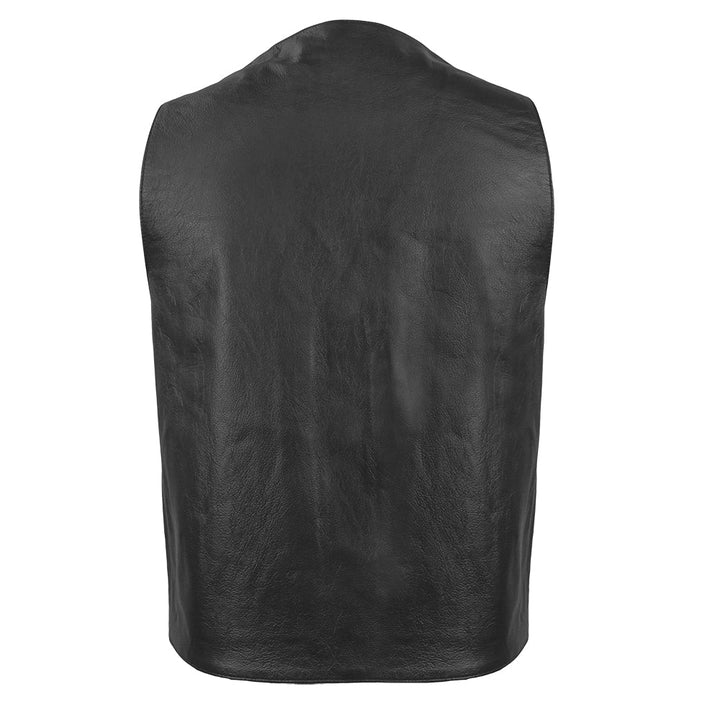 Runner Men's Motorcycle Leather Vest