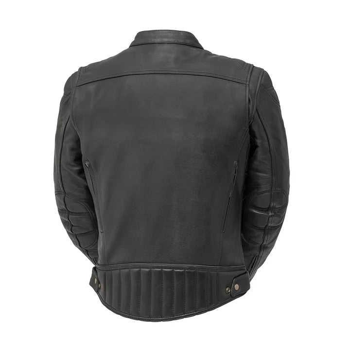 Shilder Men's Motorcycle Leather Jacket