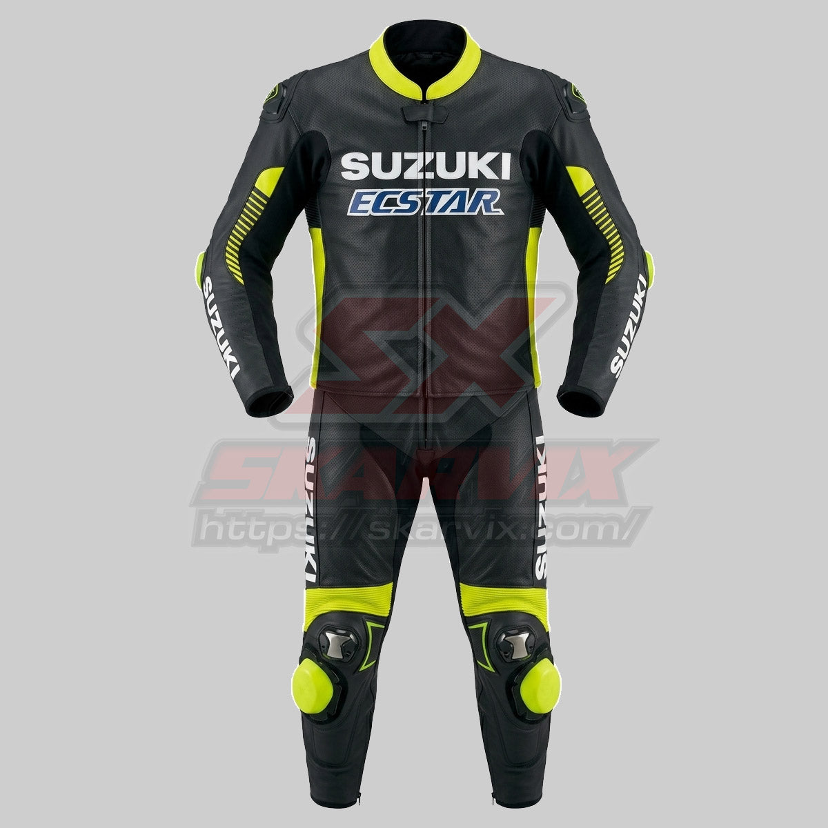 Suzuki Ecstar Leather Race Suit
