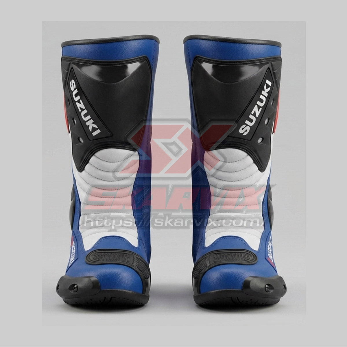 Suzuki Motorcycle Leather Boots