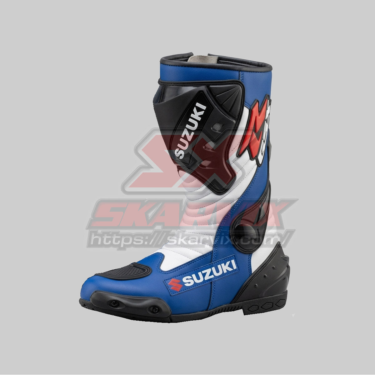 Suzuki Motorcycle Leather Boots