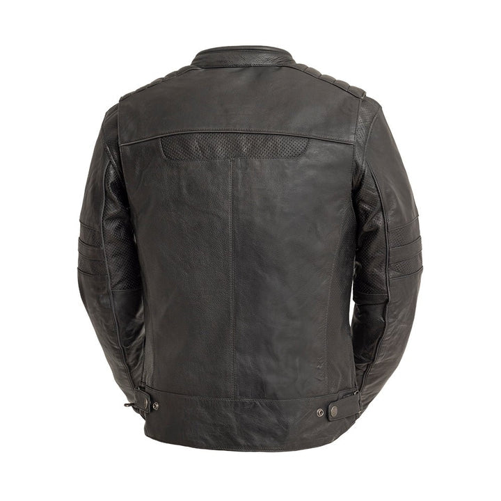 Vikings Men's Motorcycle Leather Jacket